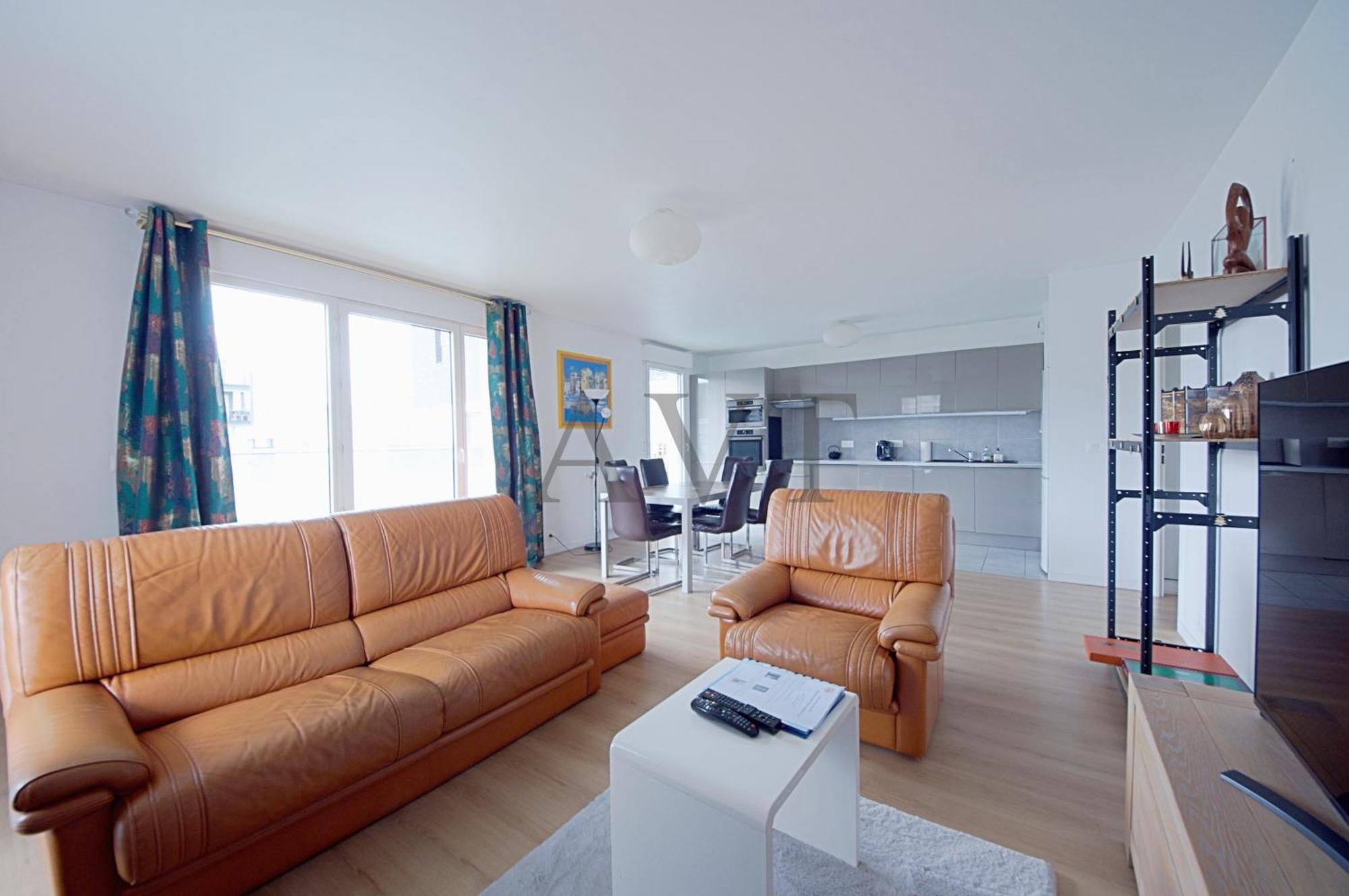 Appartement 87 M2 - 3 Chambres - 6 Personnes - Proche Paris - Parking Gratuit Asnieres-sur-Seine Ngoại thất bức ảnh